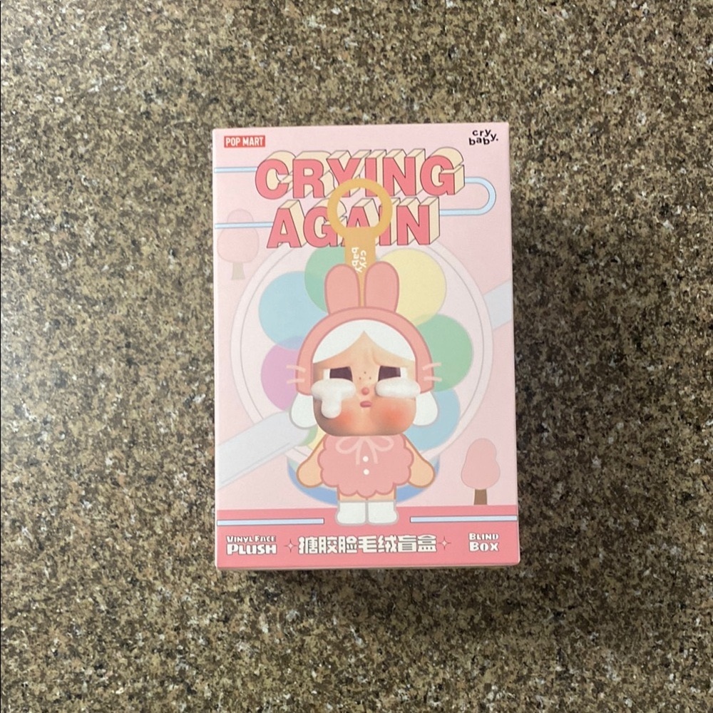 NEW! Pop Mart Crying Again Authentic Collectible Blind box.